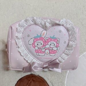 Mikko Illustrations Strawberry Cosmetic Pouch